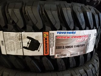 Toyo open country mt (all sizes)