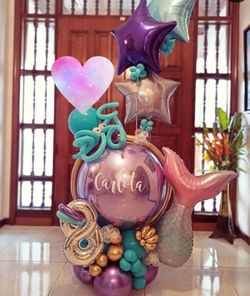 Balloons Bouquet - Happy Birthday
