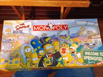 MONOPOLY  THE SIMPSONS