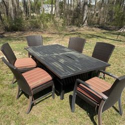 PROJECT Outdoor Dining Table with Chairs