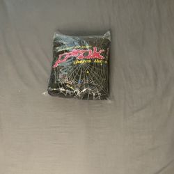 Sp5der P*NK Hoodie Black 