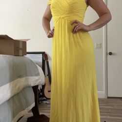 Rauph Lauren Yellow Dress