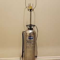 Old Fire Extinguisher Lamp