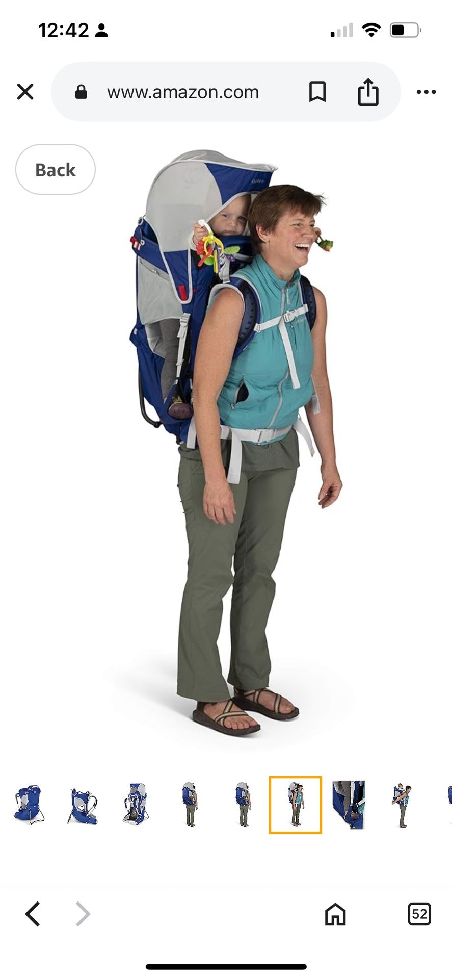 Osprey Poco Niño Baby Carrier Backpack