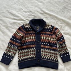 Janie and Jack Boy Cardigan Size 2T