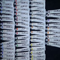 Golden acrylic paint lot