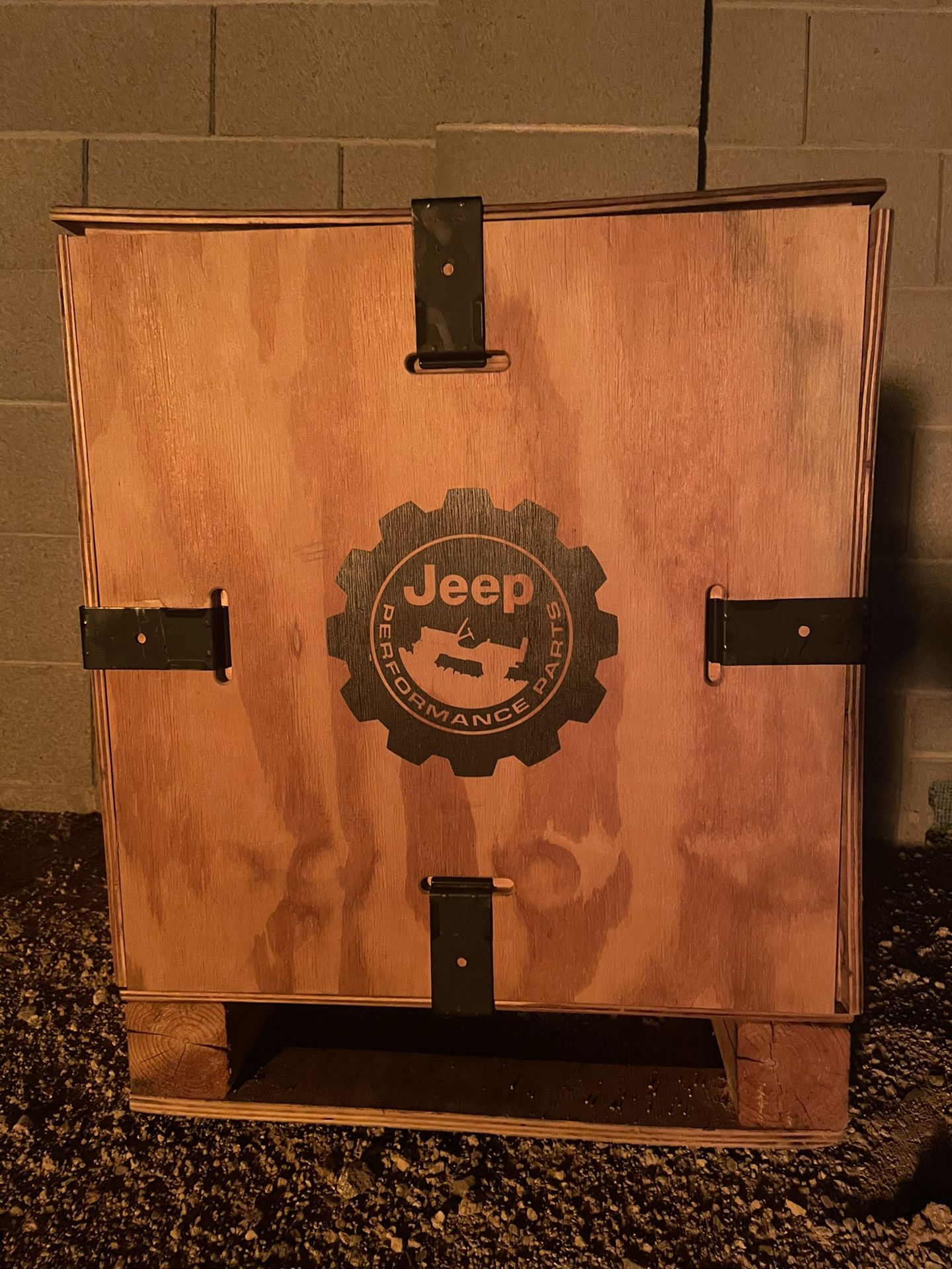 Authentic Jeep Off road Part Crate