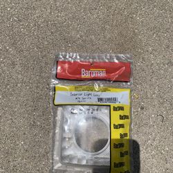Travel Trailer Interior Light Clear Cover Plastic 