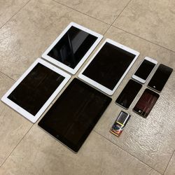 Apple Products For Parts iPads & iPods Read Description