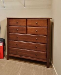 Tall Wooden Dresser