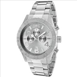 Invicta Men's Watch Specialty Silver Tone Dial Stainless Steel Bracelet 1269