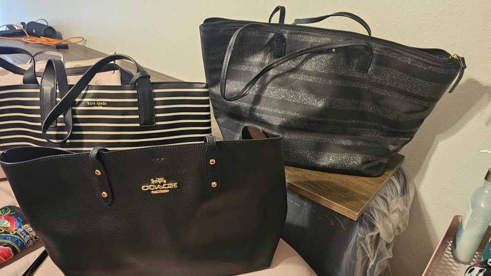 Coach, Micheal Kors, Kate Spade Tote Bags 