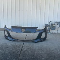 2012 To 2013 Mazda 3 Front Bumper #B639 MA1000 235 