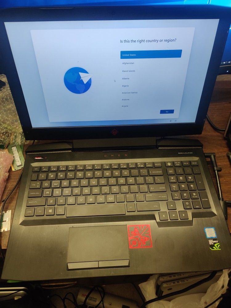 HP Omen Gaming Laptop Intel Core i7 8th Gen 16gb Ram GTX 1060 6GB