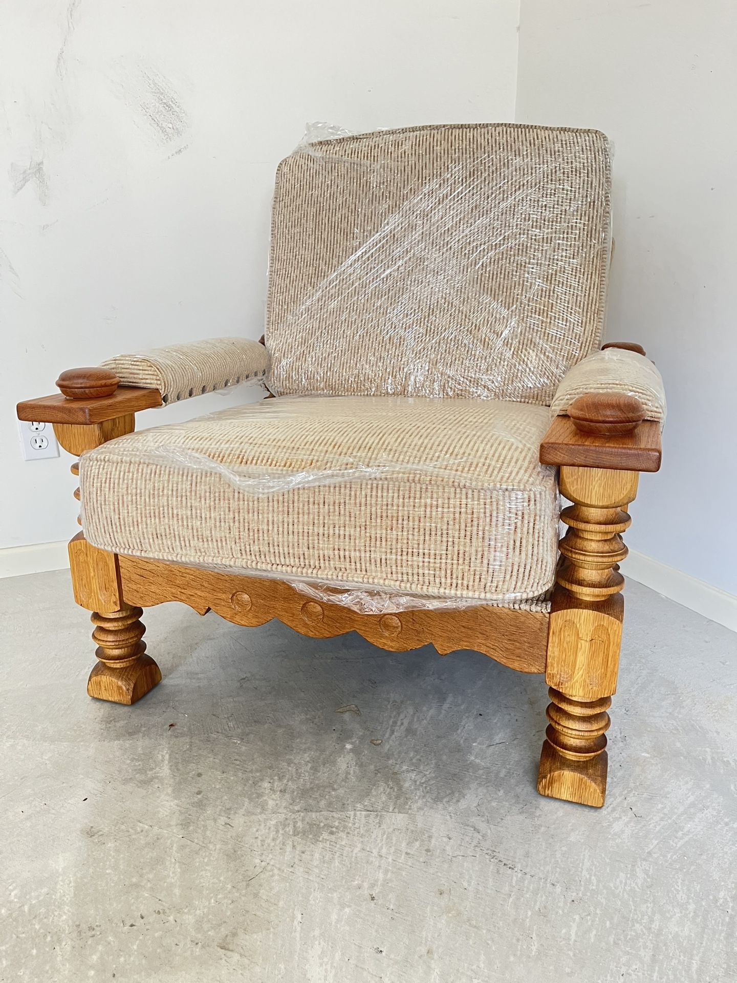 Vintage - MCM - 1960’s Henning Kjærnulf - Danish Modern Lounge Chair - New Upholstery and Cushions
