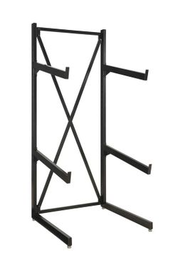 Coaster Black Metal Sofa Bed Rack