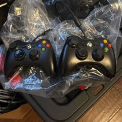 Microsoft Xbox 360 Wired Controllers 