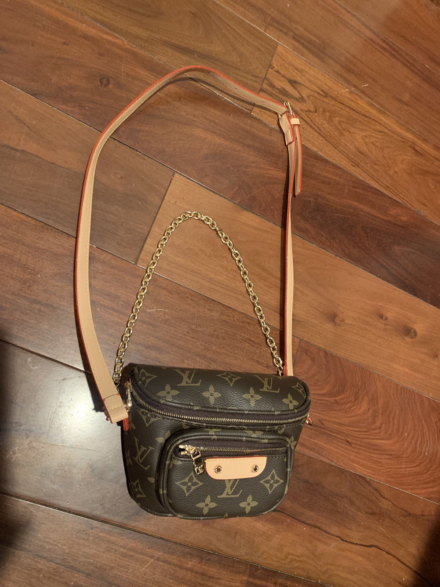 Brown Louise V Bag