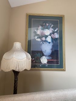 Large Framed, glass pic