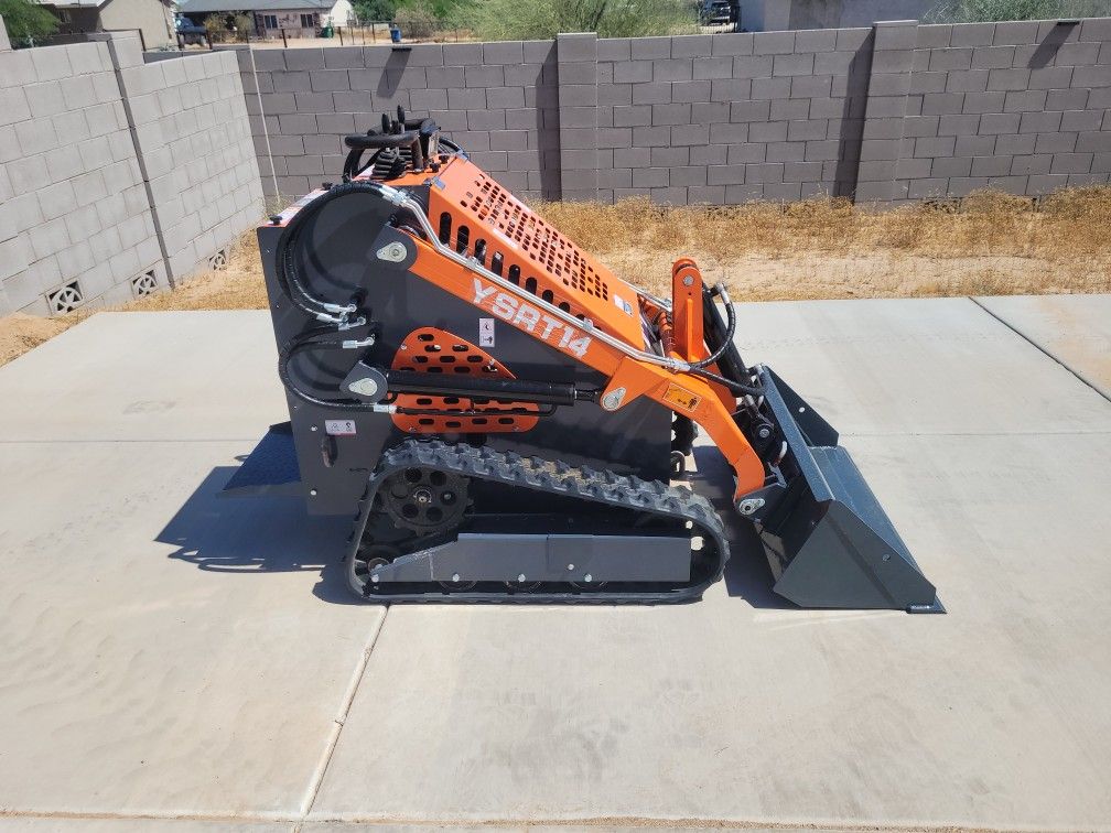 Ride Behind Mini Skid Steer