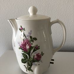 Vintage Porcelain Kettle Made İn Japan 120-350w