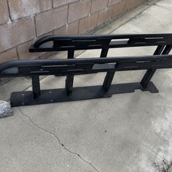 5th gen 4Runner Bolt on rock sliders by Outgear Solutions.