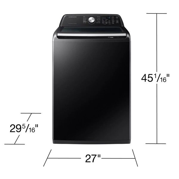 Samsung 4.7 cu. ft. Top Load Washer with Active Water Jet Home /
Appliances / Washers & Dryers / Washing Machines