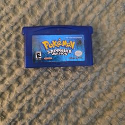 Pokemon Sapphire Gba Version