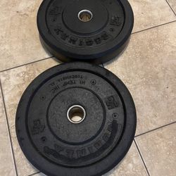 Hi/temp 45 Pound Bumper Plates $150 For The Set