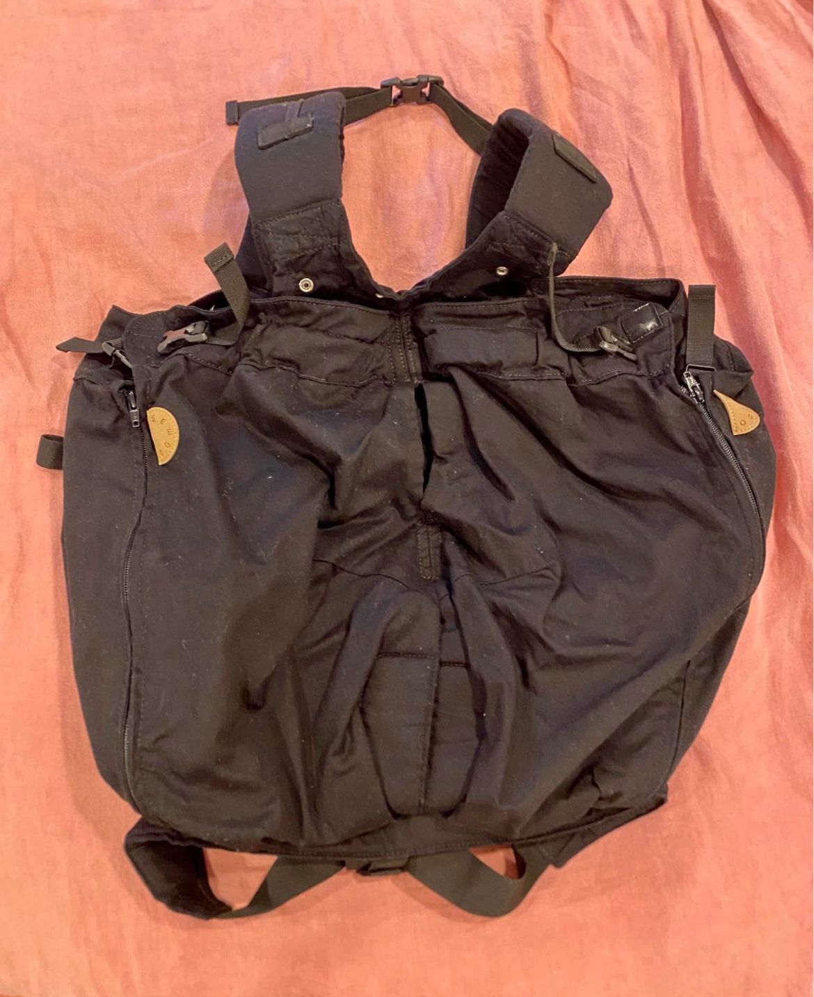 Weego Black Twin Baby Carrier