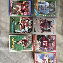 86 Joe Montana (exceptional Condition) Plus Favorite Receivers 