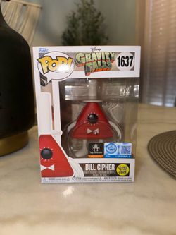 Bill Cipher funko pop(glows in the dark)