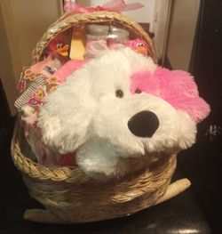 Girls Baby Basket