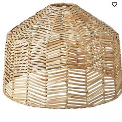 KAPPELAND Pendant lamp shade, rattan, 18 "