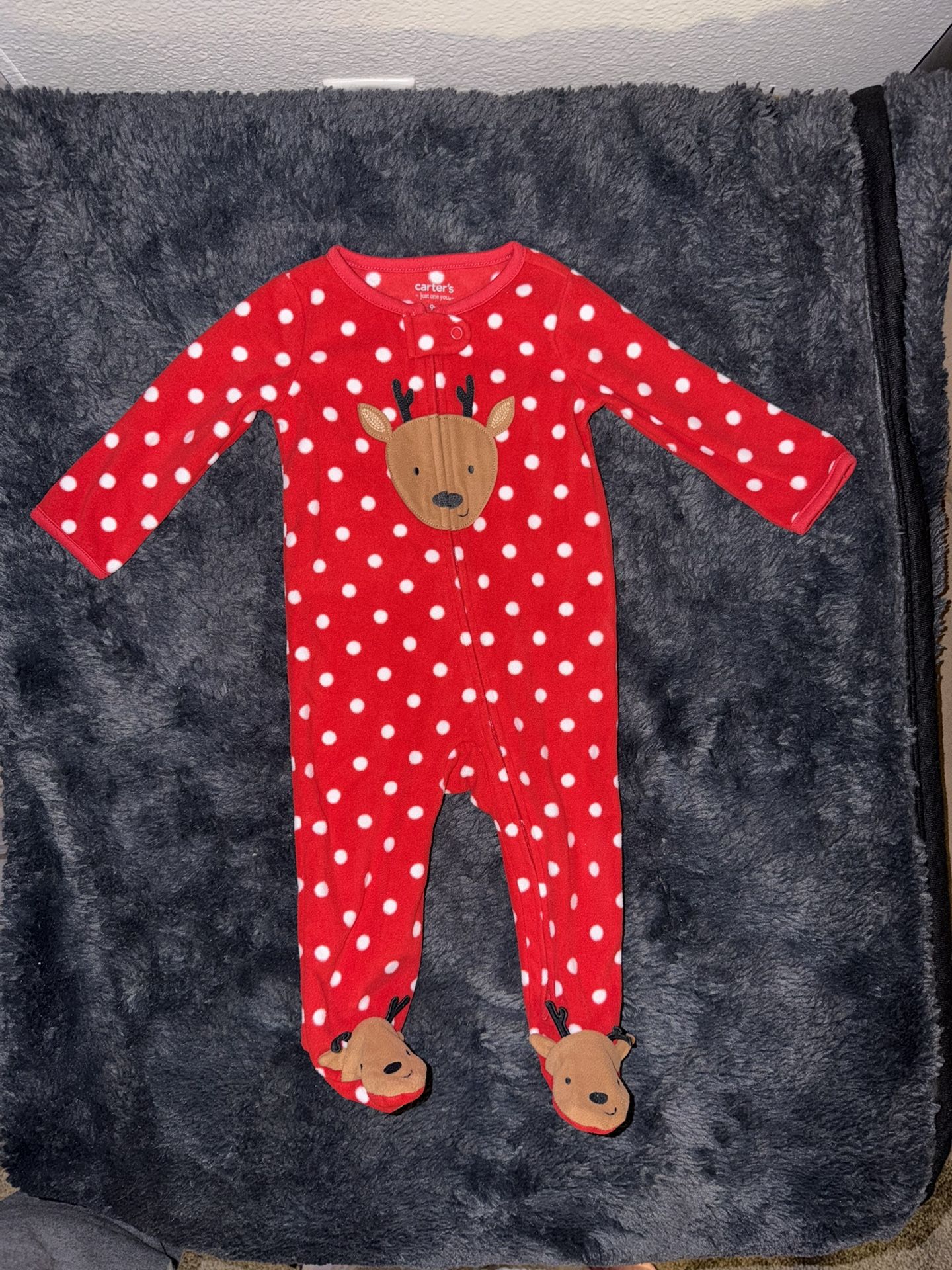 9 Months Infant Reindeer Sleeper