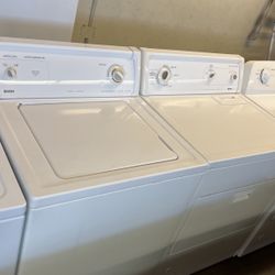 Kenmore Top Load Washer And Gas Dryer Set Heavy Duty 