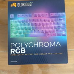 Translucent RGB Key Caps (Never Opened)