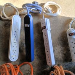 3-30 Foot Extension Cords And 4 foot Outlets Extension Cords 