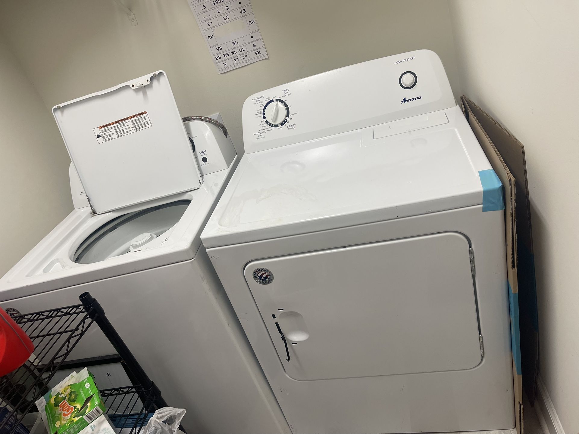 Washer/ Dryer Set