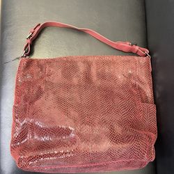 Sorial Snake Print Soft Leather Purse