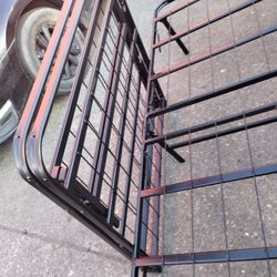 The Frame In The Bed Are Together