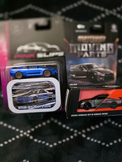 Diecast JADA & Matchbox Nissan R34 & R35