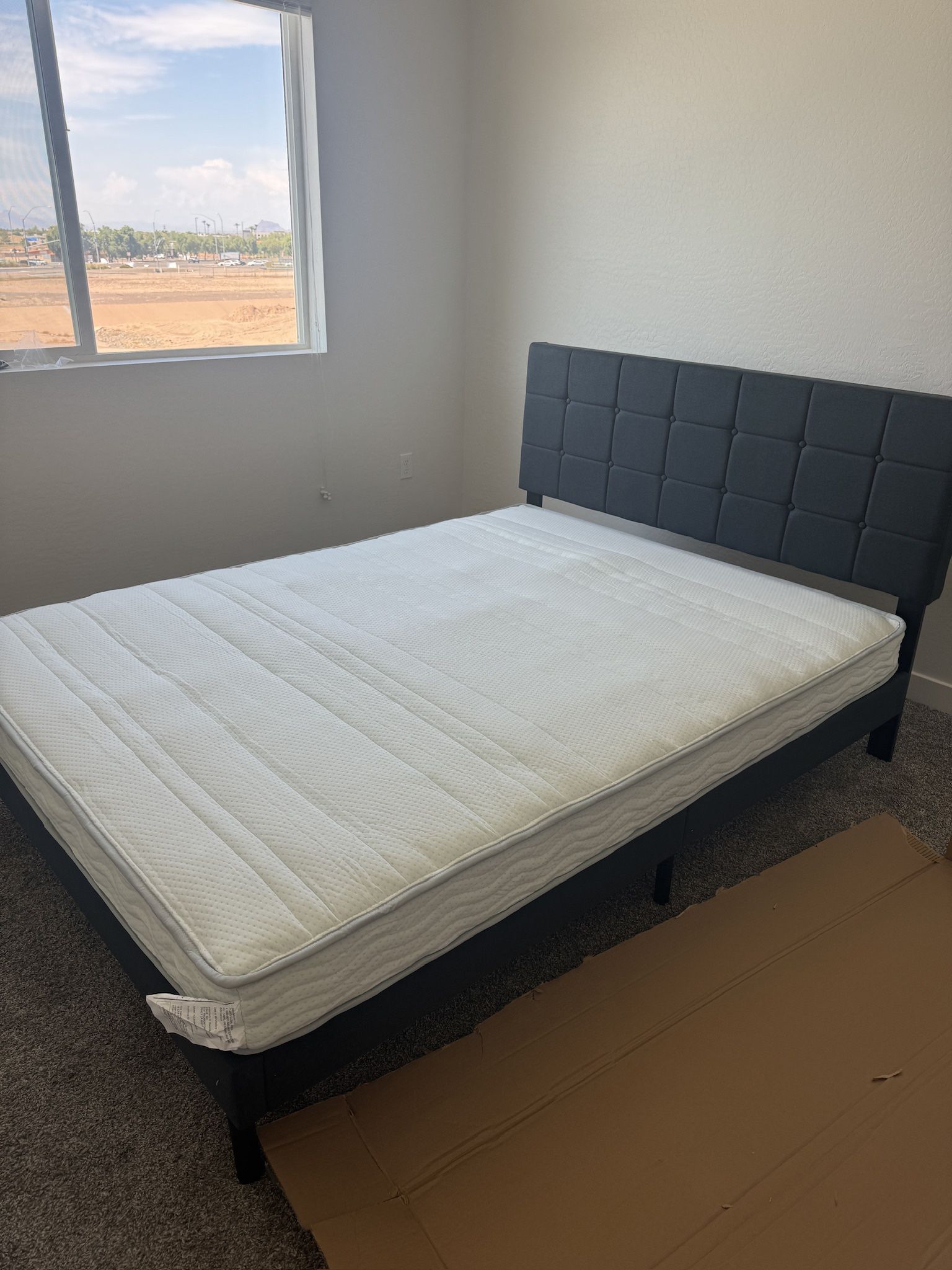 Bed Frame and Mattress 