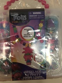 Trolls Necklace Activity Set 