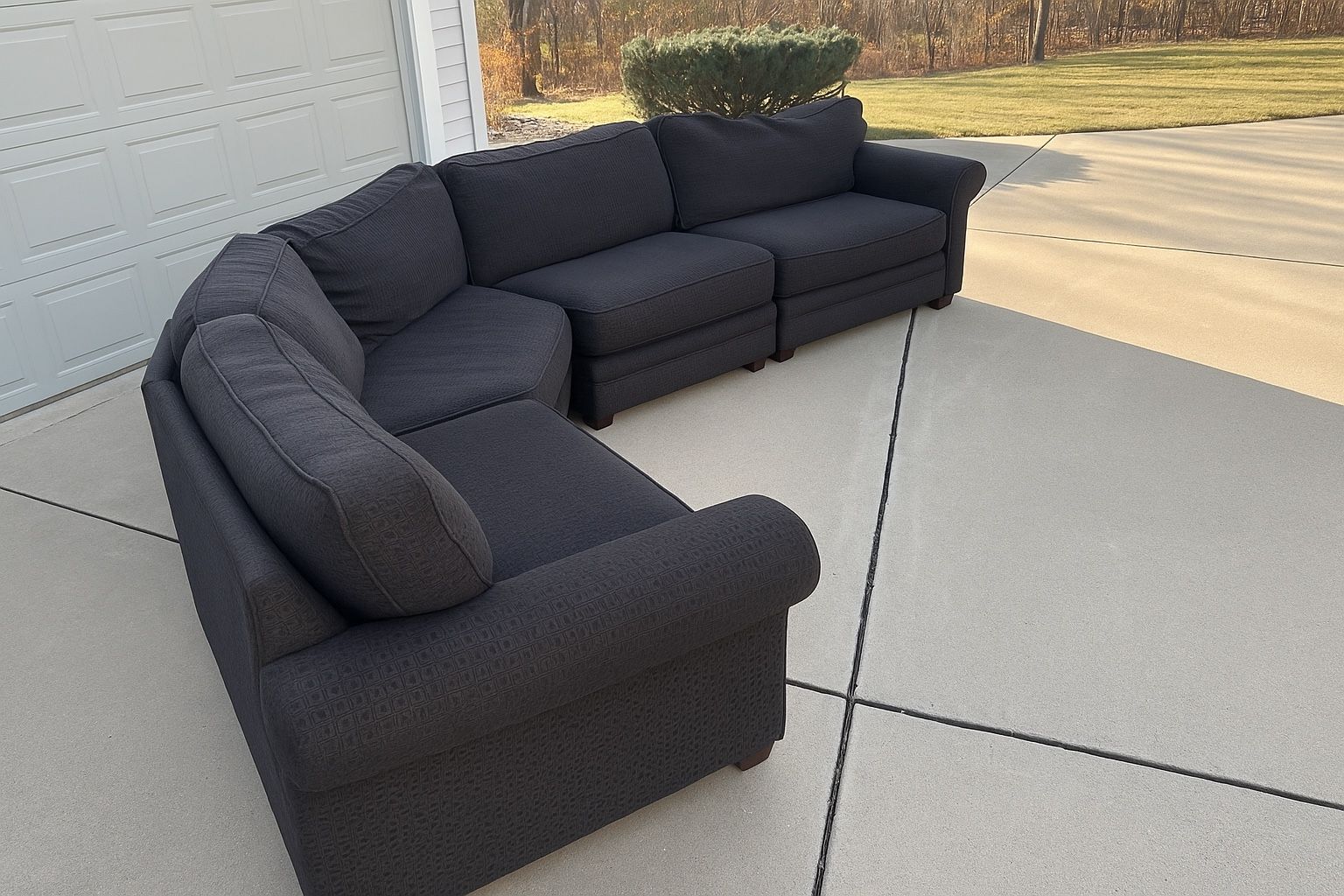 La-Z-Boy Black Sectional