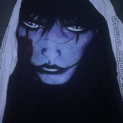 Supreme The Crow Raglan L/S Tee XL