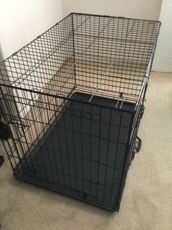 Large dog crate