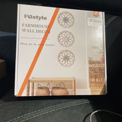 FGstyle  Pieces Ultra-thick Farmhouse Wall Decor Rustic Home Decor Farmhouse Hanging Decoration for Outdoor,Bedroom, Living Room 