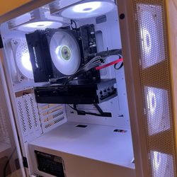 STGAubron White Gaming PC