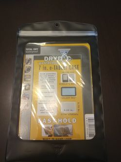 Waterproof case for 7in tablets